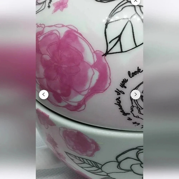 Ciroa Love For One Tea Set Ceramic with touches of Gold NWT - Picture 6 of 7